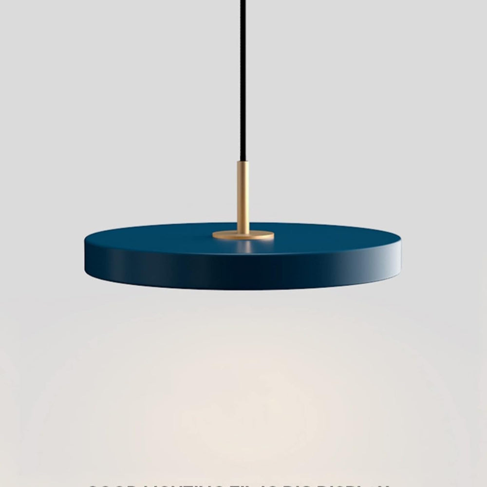 Modern Circular LED Pendant Light with Adjustable Height – Energy Efficient Lighting for Home and Office 6