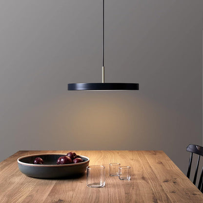 Modern Circular LED Pendant Light with Adjustable Height – Energy Efficient Lighting for Home and Office 2