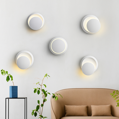 Modern Adjustable LED Wall Light – 350° Rotatable Fixture for Stylish Home Illumination 8