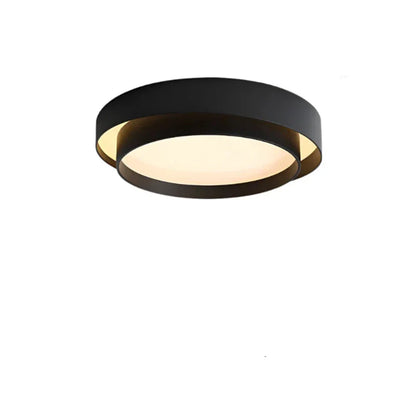 Modern LED Ceiling Light with Double Ring Design – Energy Efficient Flush Mount Fixture 7