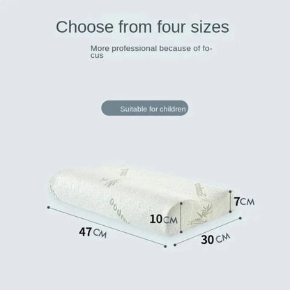 Orthopedic Memory Foam Pillow with Bamboo Cover – Ergonomic Support for All Sleep Positions 8