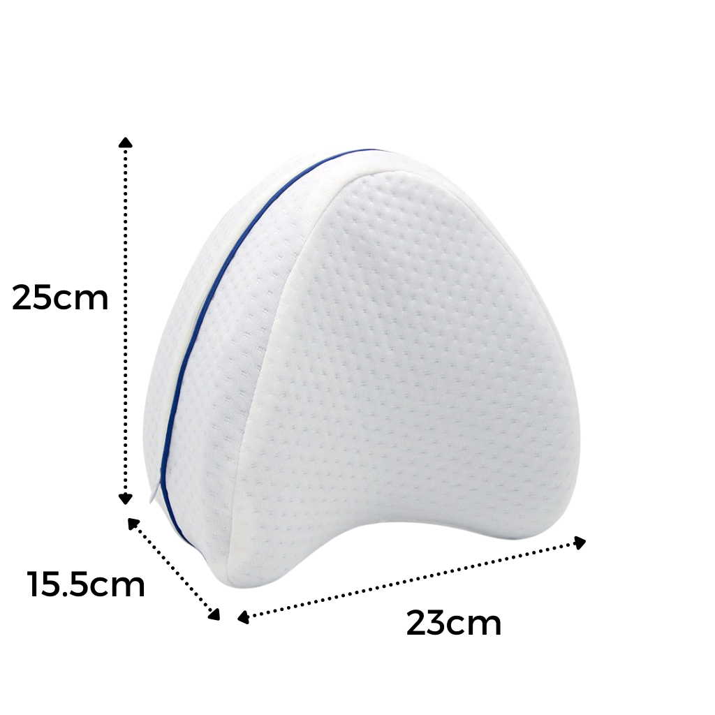 Orthopedic Memory Foam Knee and Leg Pillow for Side Sleepers – Ergonomic Support and Comfort 8