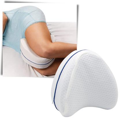 Orthopedic Memory Foam Knee and Leg Pillow for Side Sleepers – Ergonomic Support and Comfort 3