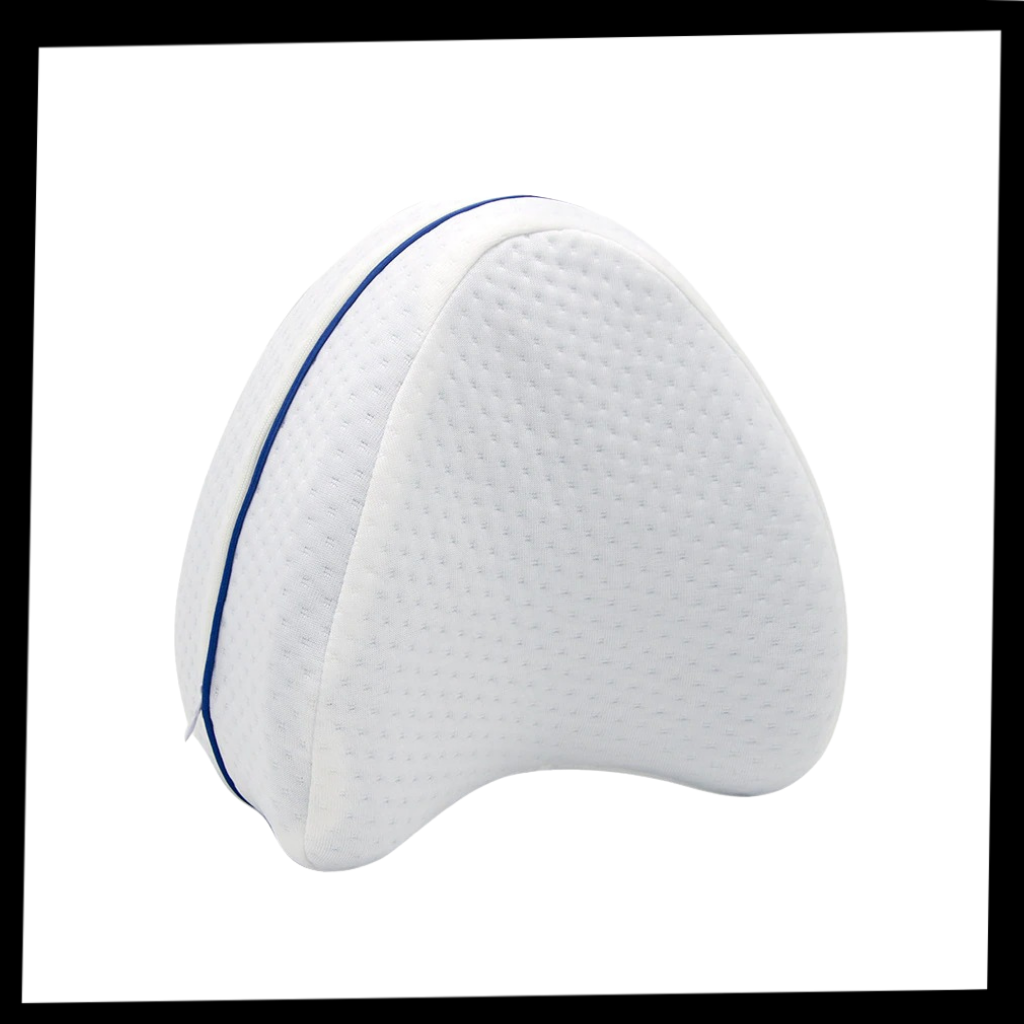 Orthopedic Memory Foam Knee and Leg Pillow for Side Sleepers – Ergonomic Support and Comfort 9