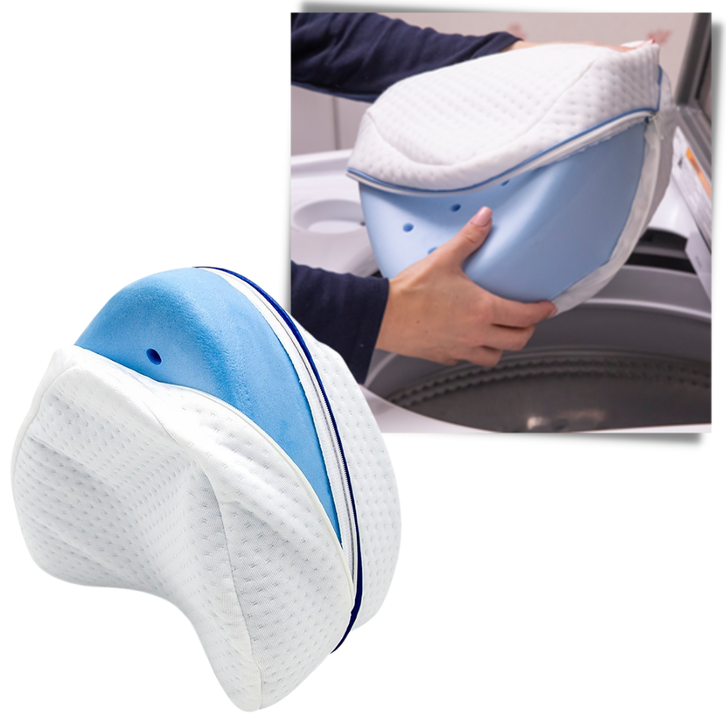 Orthopedic Memory Foam Knee and Leg Pillow for Side Sleepers – Ergonomic Support and Comfort 6