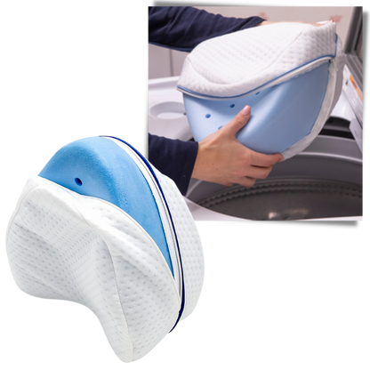 Orthopedic Memory Foam Knee and Leg Pillow for Side Sleepers – Ergonomic Support and Comfort 6