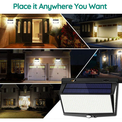 Solar Motion Sensor Light with 208 LEDs – Weatherproof Outdoor Security Lighting 3