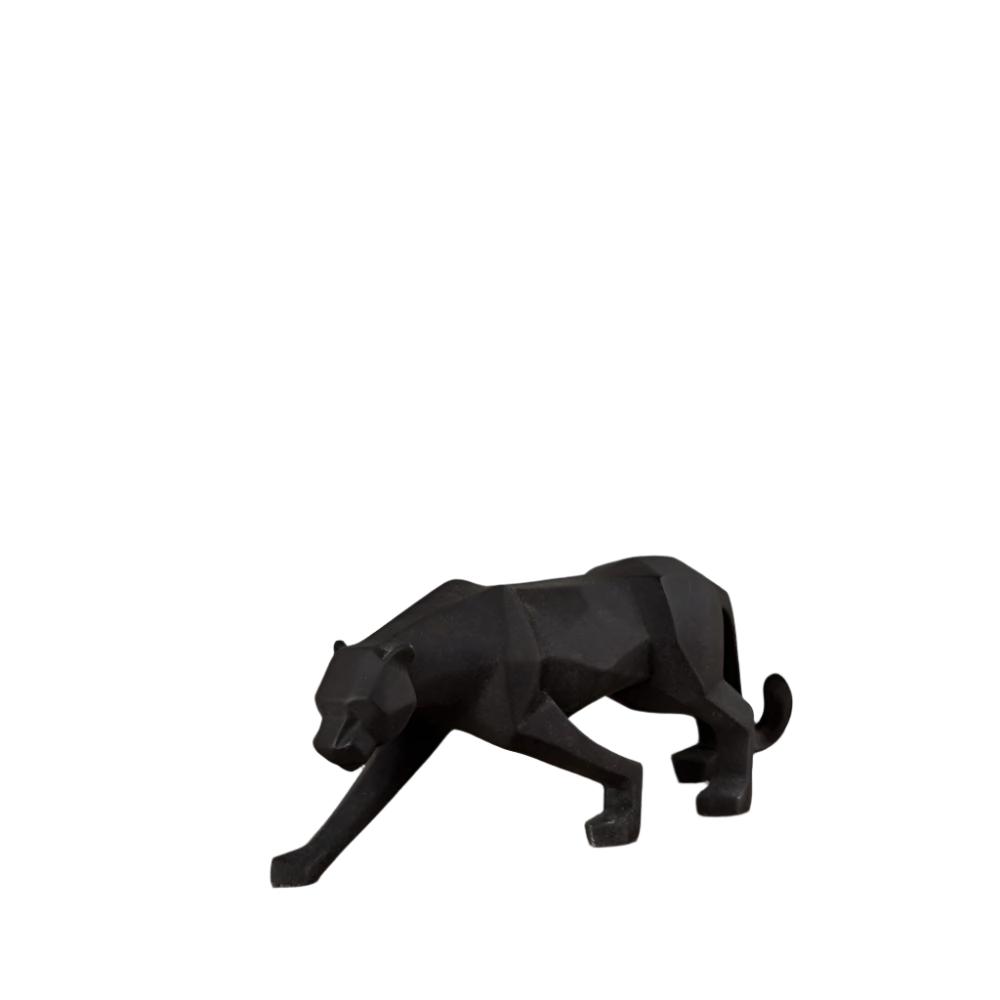 Geometric Panther Sculpture in Durable Resin – Modern Art Décor for Home and Office 12