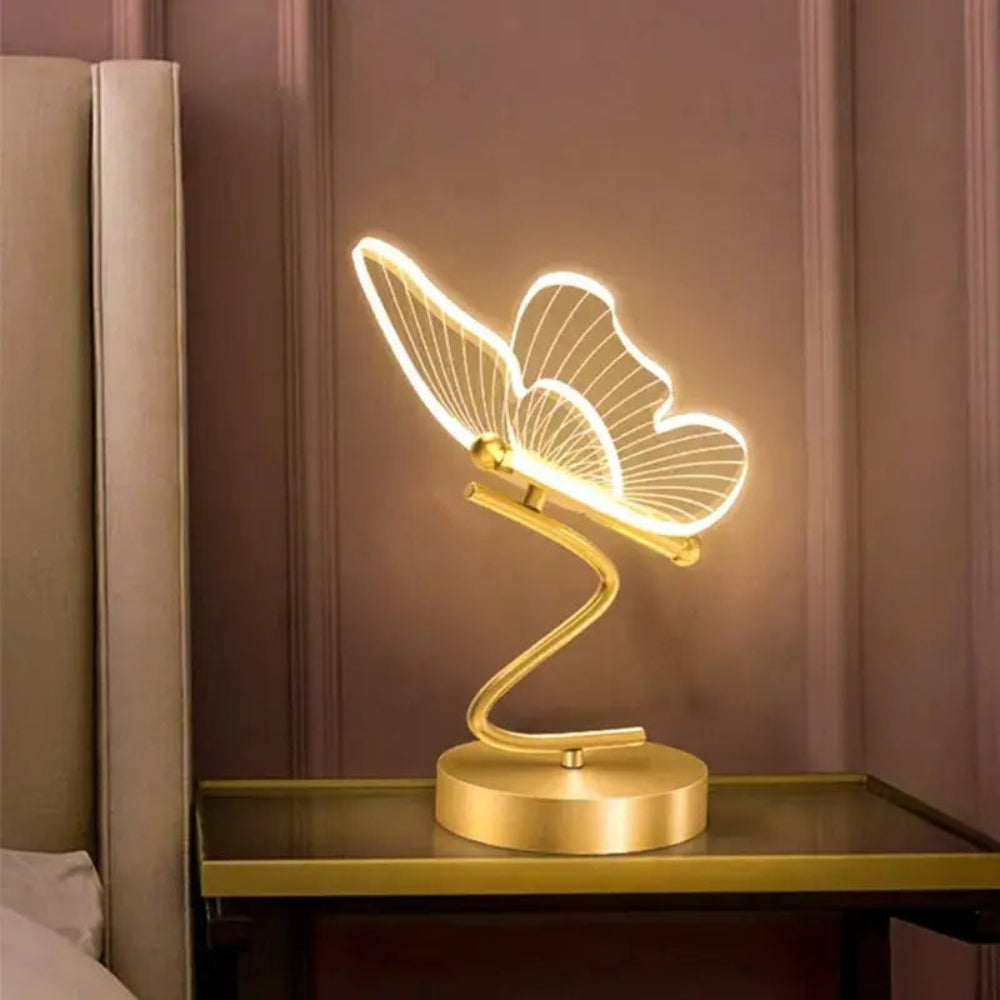 Sculptural Butterfly LED Table Lamp – Modern Luxury Design for Elegant Home Decor 1