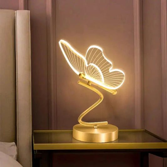 Sculptural Butterfly LED Table Lamp – Modern Luxury Design for Elegant Home Decor 1
