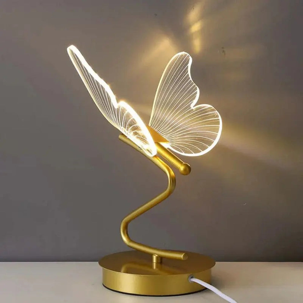 Sculptural Butterfly LED Table Lamp – Modern Luxury Design for Elegant Home Decor 2