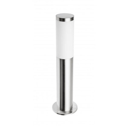 Modern Stainless Steel Outdoor Post Light with Clear Diffuser – Weatherproof Garden and Driveway Lighting 2