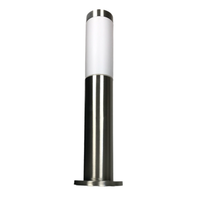 Modern Stainless Steel Outdoor Post Light with Clear Diffuser – Weatherproof Garden and Driveway Lighting 6
