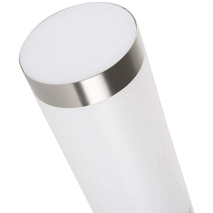 Modern Stainless Steel Outdoor Post Light with Clear Diffuser – Weatherproof Garden and Driveway Lighting 9