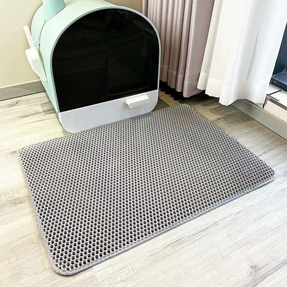 PawClean Cat Litter Mat – Double-Layered, Waterproof, and Easy to Clean 6