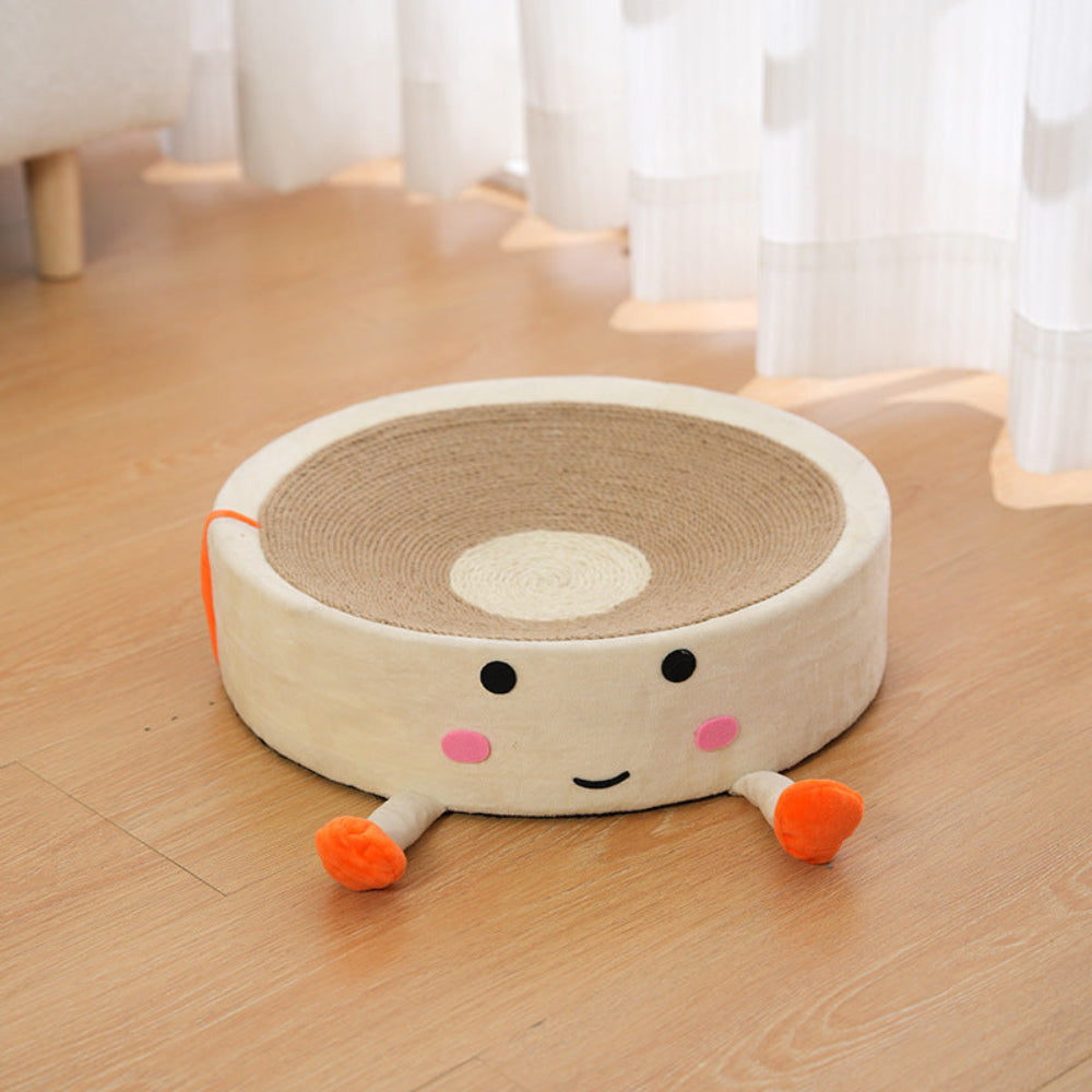 3-in-1 Cat Bed and Scratching Lounge – Cozy Activity Station with Durable High-Density Sisal Surface for Cats 6