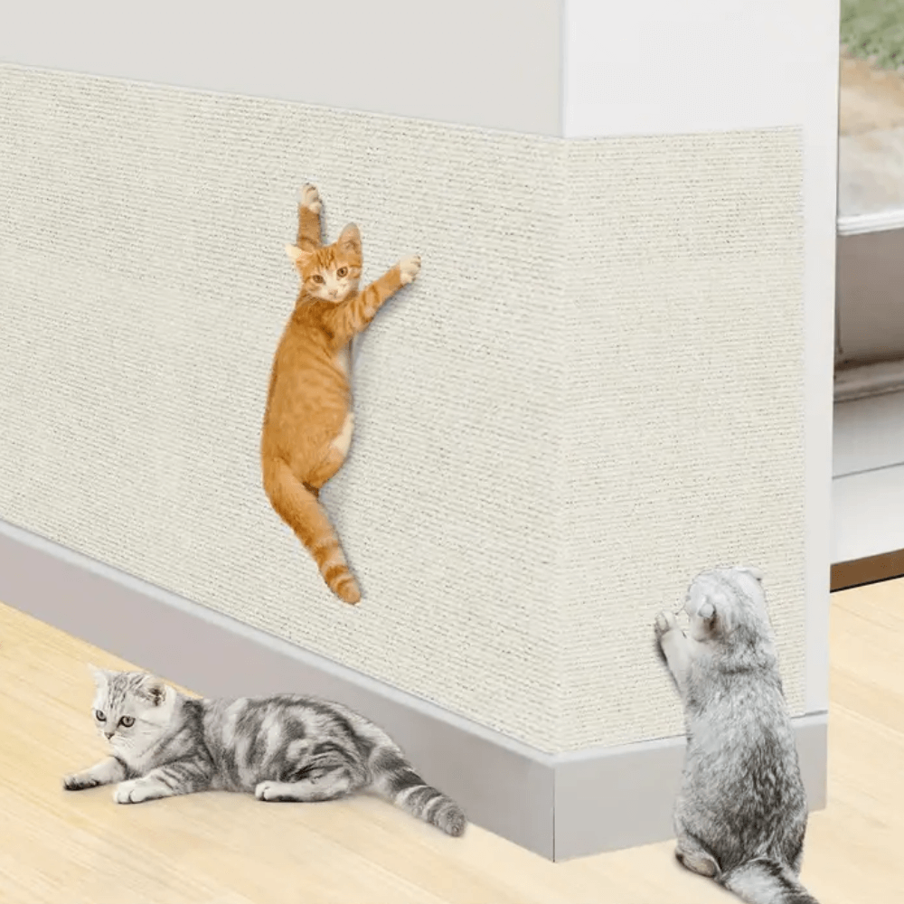 Durable Cat Scratching Mat - Multi-Functional Cat Scratch Pad and Rug for Furniture Protection and Play, Lightweight and Easy to Store 7