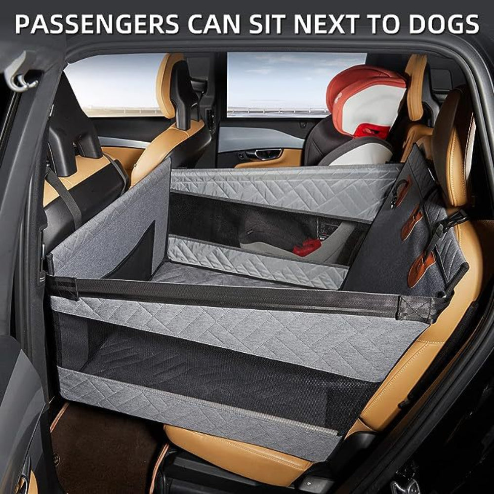 Dog Car Seat Extender with Waterproof Fabric and Memory Foam – Universal Fit for Pets Up to 50 kg 3