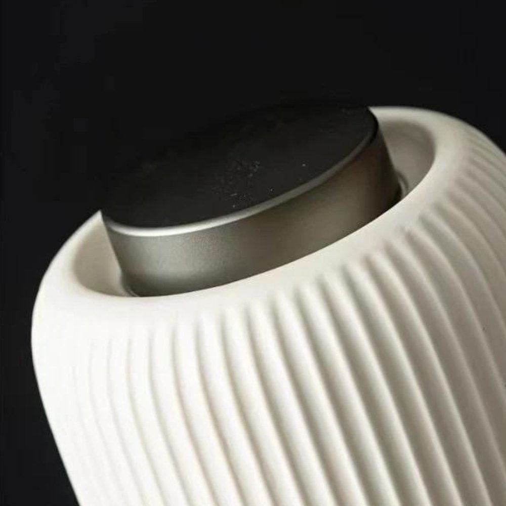 Handmade Ceramic Pet Cremation Urn – Elegant Matte Finish for Ashes Storage 3