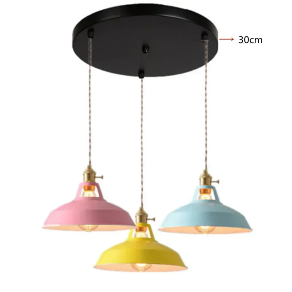 Retro pendellampe – vintage design i forskellige farver