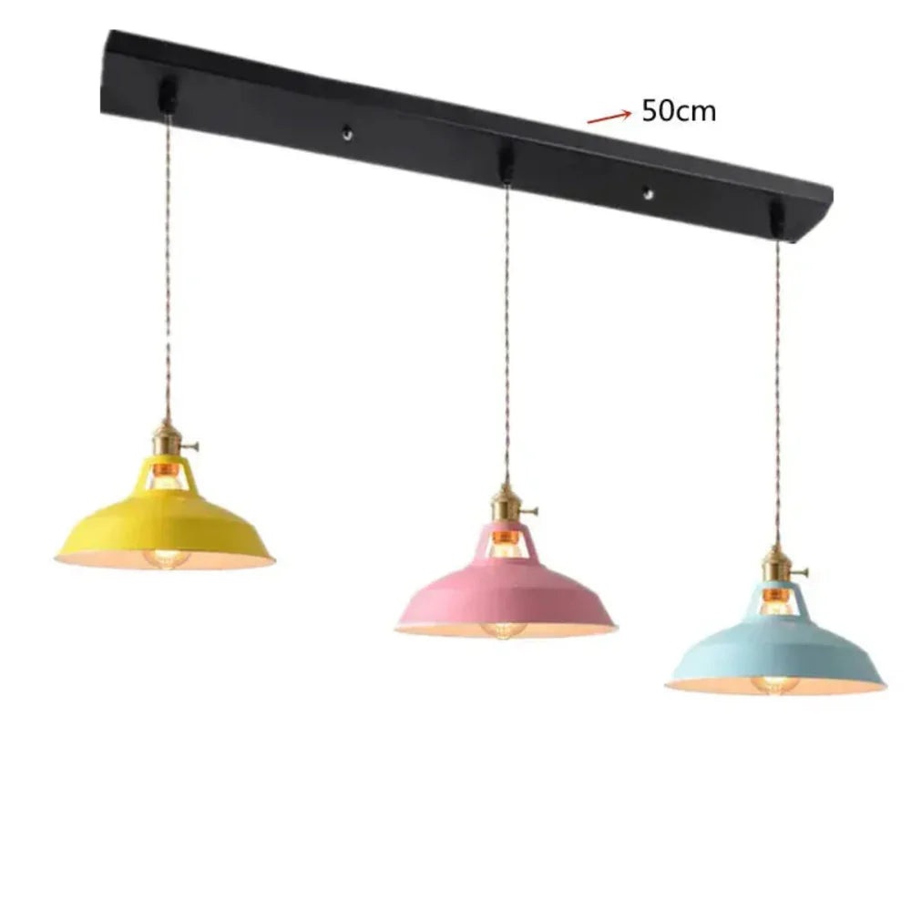 Retro pendellampe – vintage design i forskellige farver