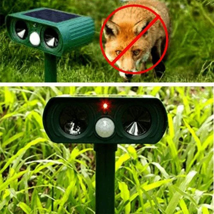 SolarGuard - Solar-Tierschreck mit Sensor