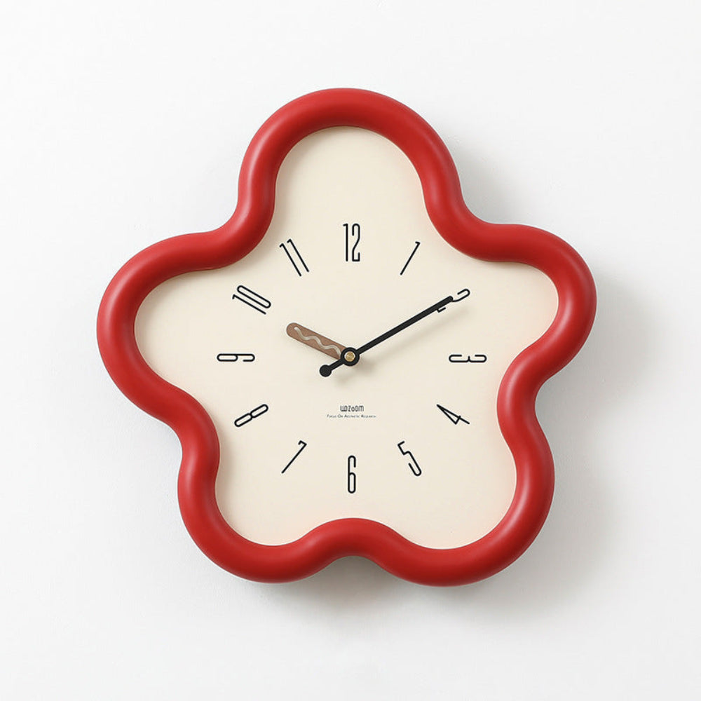 PetalTime - 3D Blumen Pendel Wanduhr