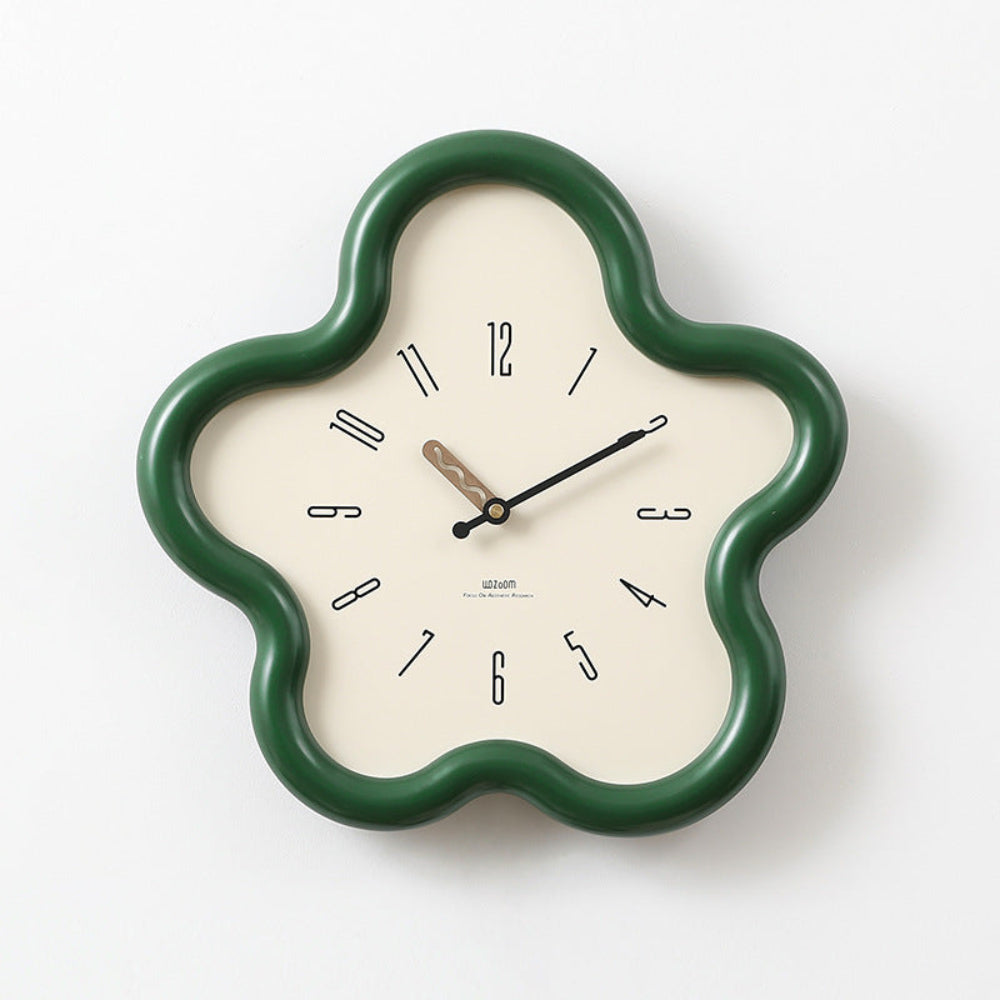 PetalTime - 3D Blumen Pendel Wanduhr