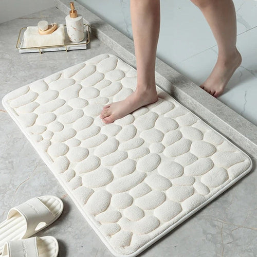Plushora - Ultraweiche, schnelltrocknende Badematte mit kuscheligem Gefühl