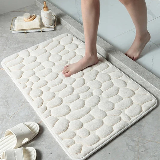 Plushora - Ultraweiche, schnelltrocknende Badematte mit kuscheligem Gefühl