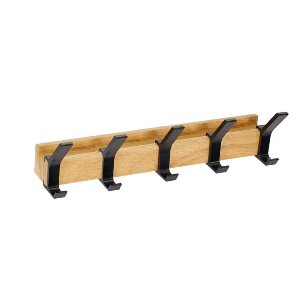Nordic Design Wall Coat Rack with Movable Double Hooks – Stylish and Durable Storage Solution 7