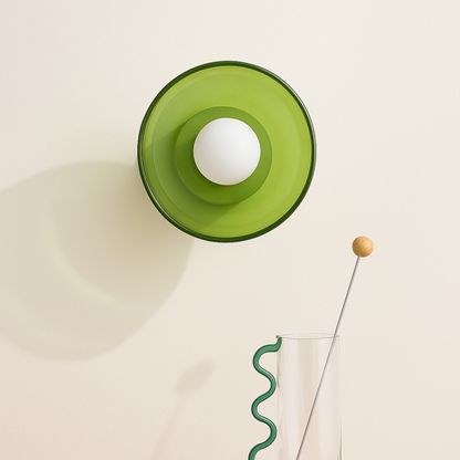 PureGlow - Minimalistische Glas-Deckenleuchte