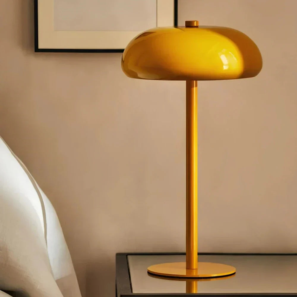 Stylish Wireless Retro Table Lamp with Touch Control and Rechargeable Battery 2