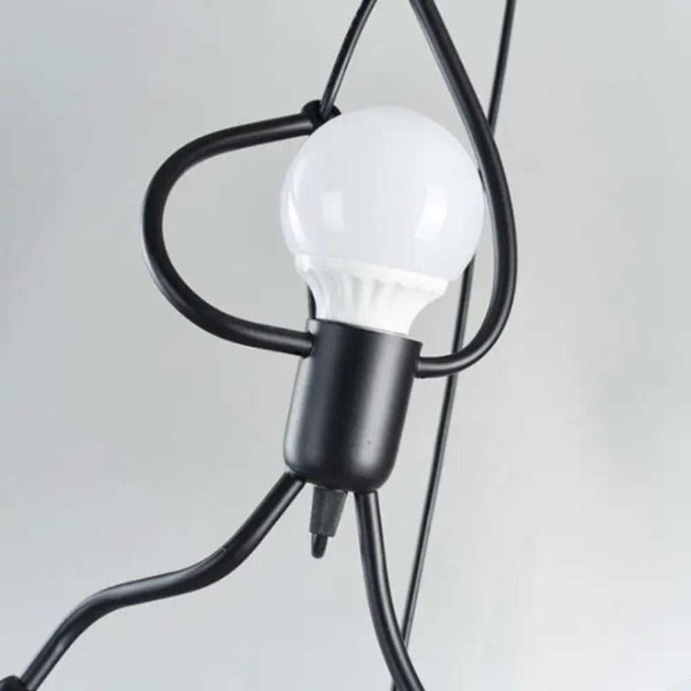 Retro Character Ceiling Lamp – Playful Design with Adjustable Height for Kids' Rooms 8