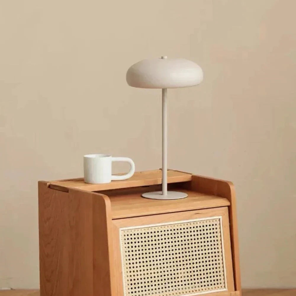 Stylish Wireless Retro Table Lamp with Touch Control and Rechargeable Battery 3