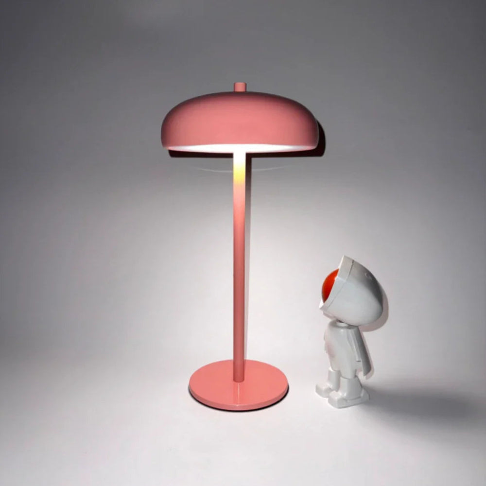 Stylish Wireless Retro Table Lamp with Touch Control and Rechargeable Battery 7