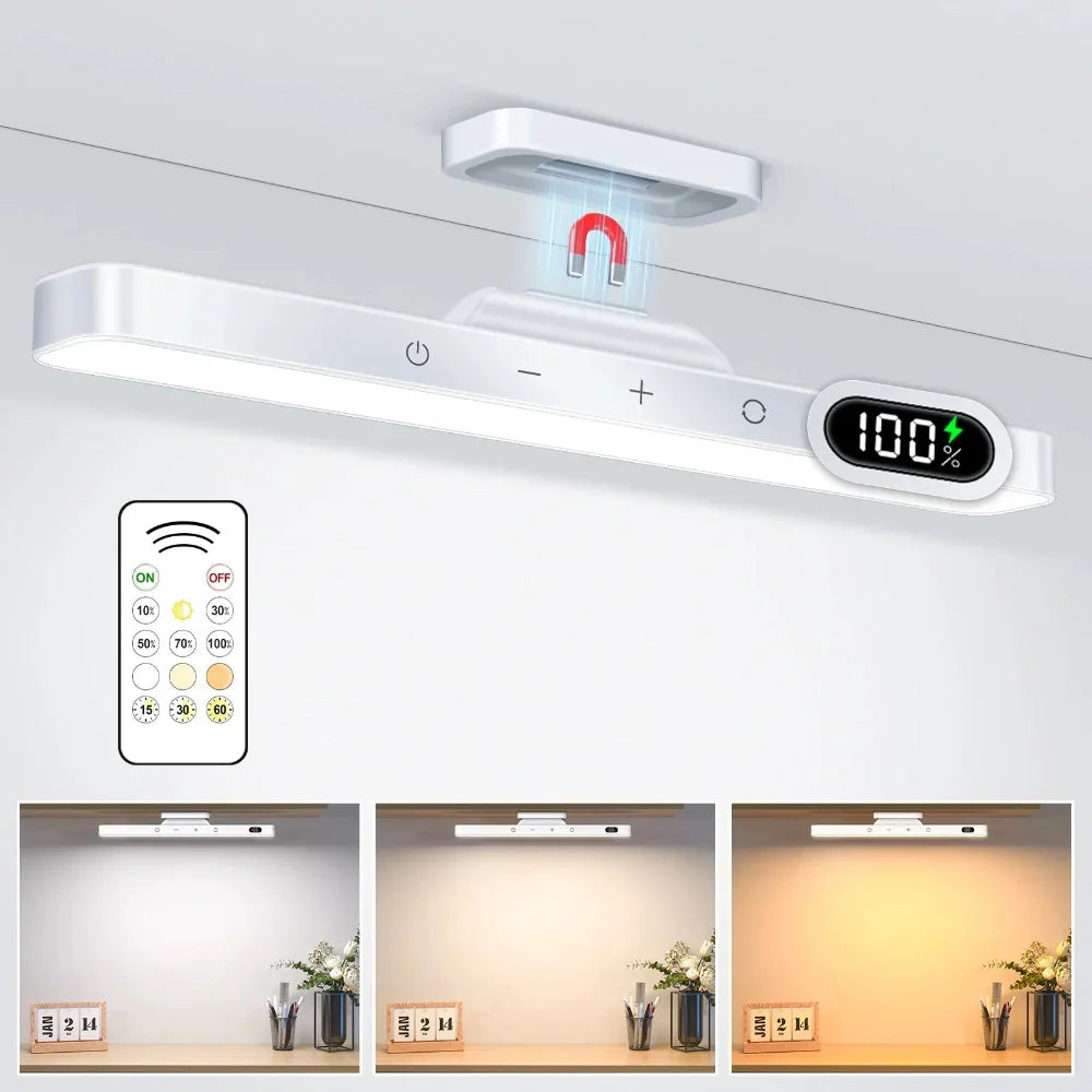 Rechargeable Dimmable LED Night Light with 3 Color Modes – Portable Touch Control Lamp 28