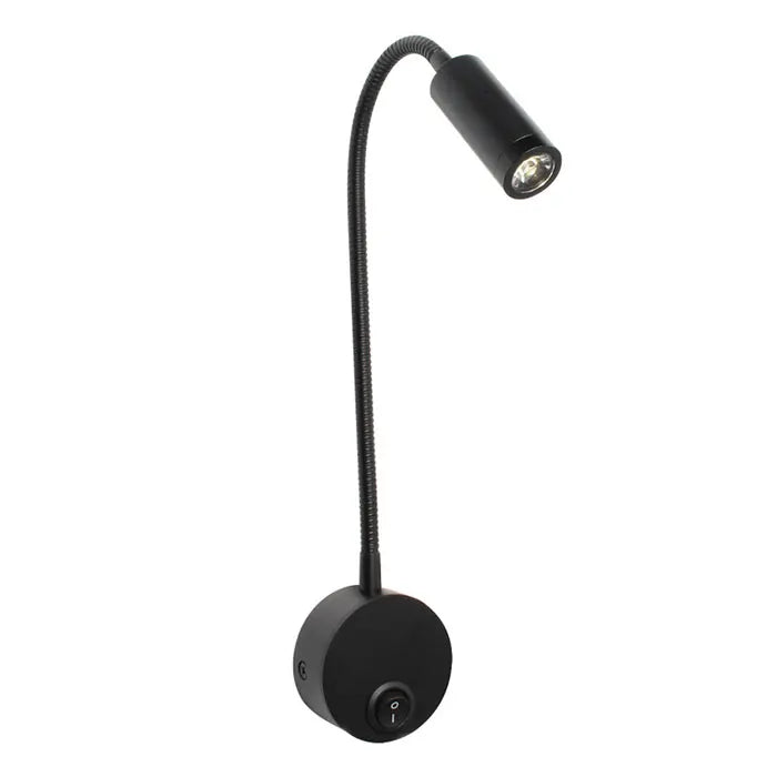 Flexible LED Wall Light with Adjustable Neck for Bed, Desk, and Wall Mounting 10