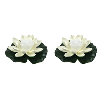 Floating LED Lotus Light for Pool, Pond, and Garden – Waterproof Battery-Operated Decorative Light 19