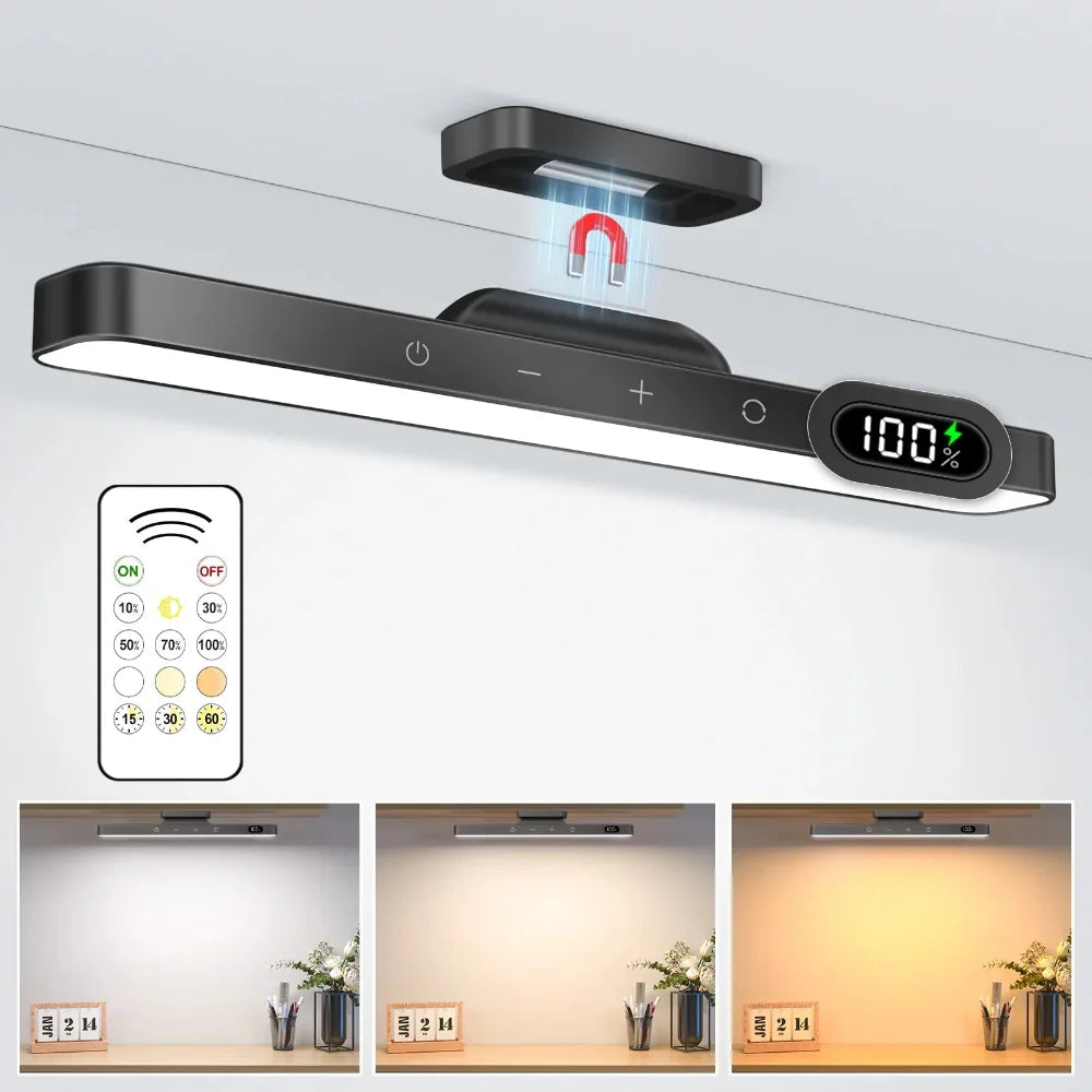Rechargeable Dimmable LED Night Light with 3 Color Modes – Portable Touch Control Lamp 25