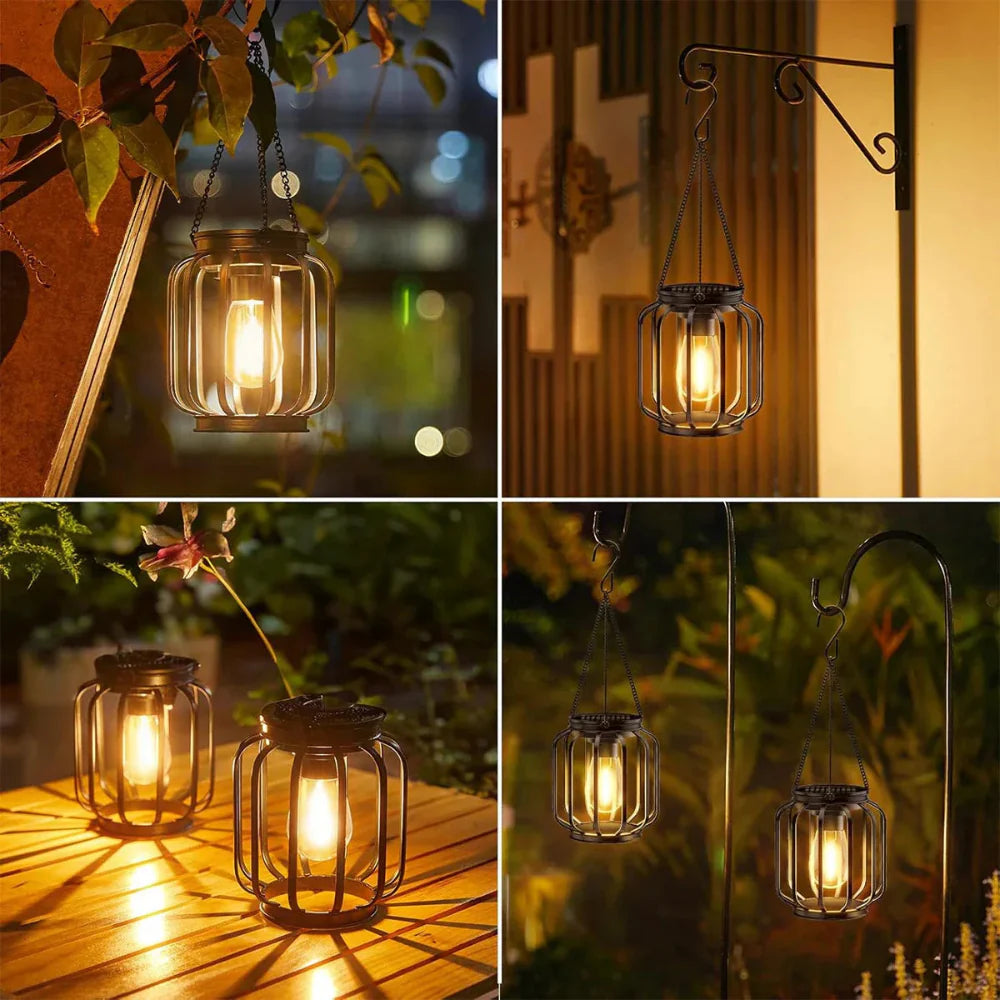 Solenya - Vintage Solar-Gartenlaterne