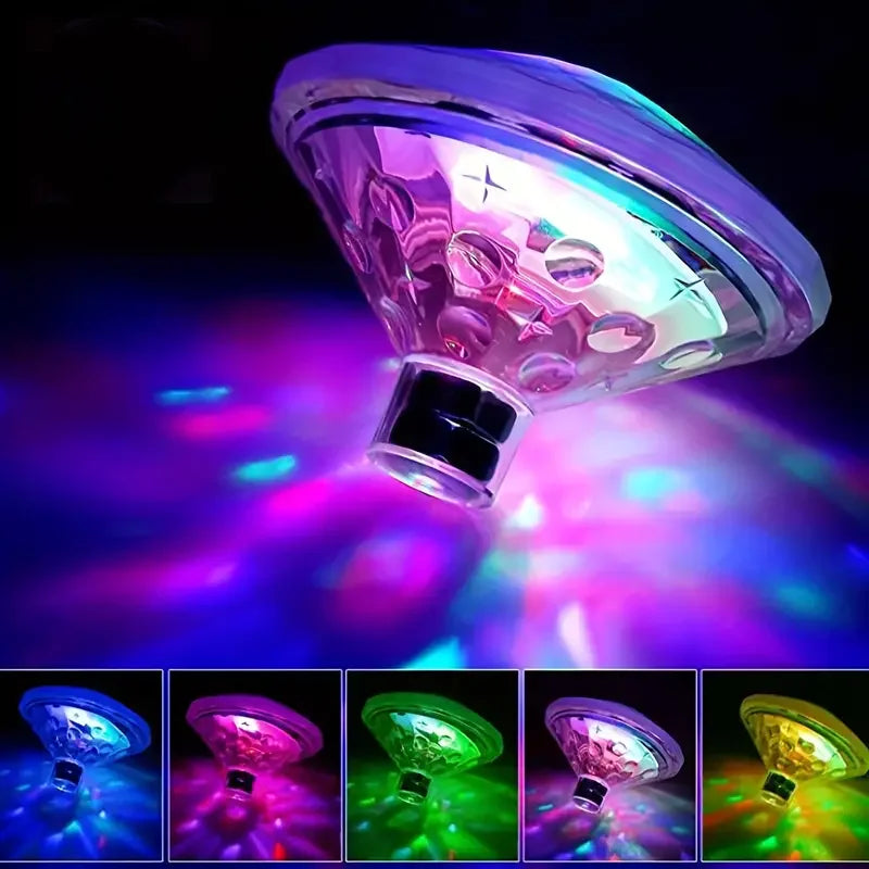 Floating RGB Pool Light – Waterproof LED Disco Light for Pools and Spas 2