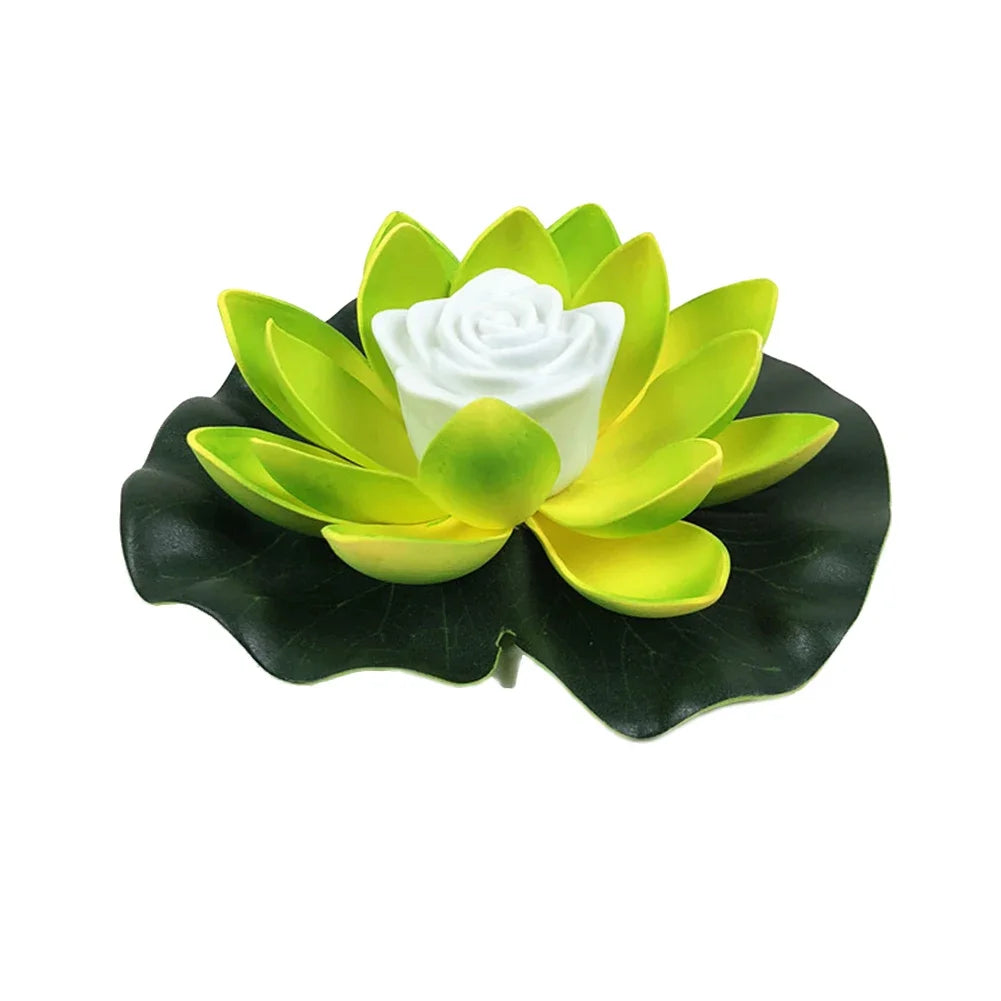 Floating LED Lotus Light for Pool, Pond, and Garden – Waterproof Battery-Operated Decorative Light 13
