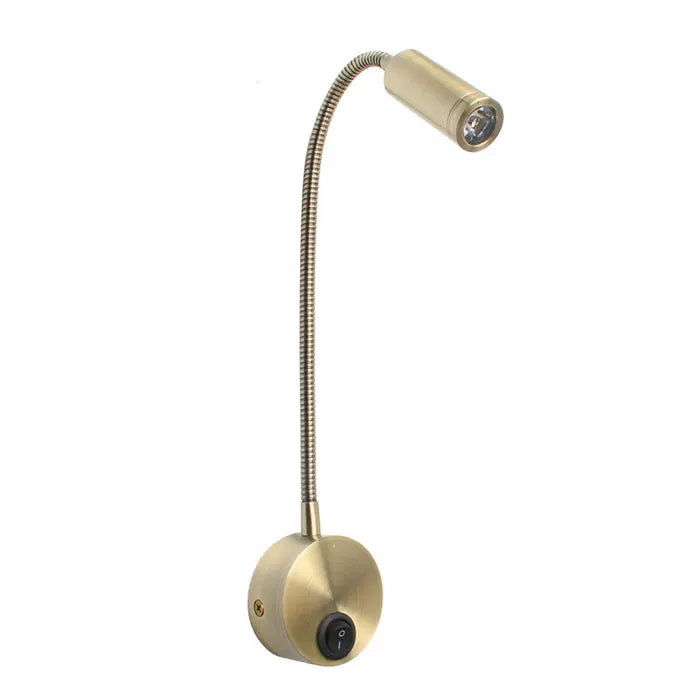 Flexible LED Wall Light with Adjustable Neck for Bed, Desk, and Wall Mounting 13