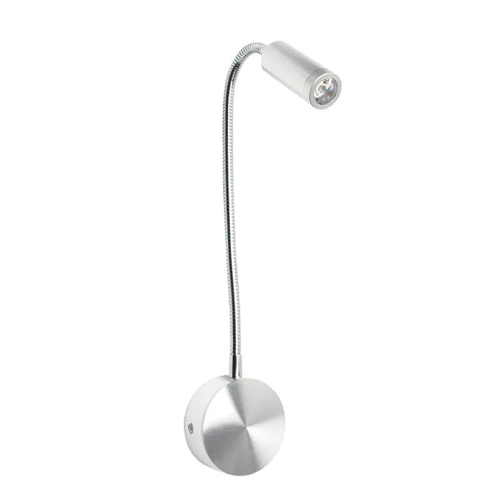 Flexible LED Wall Light with Adjustable Neck for Bed, Desk, and Wall Mounting 7
