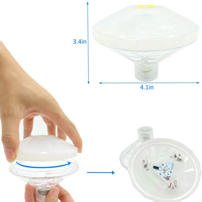 Floating RGB Pool Light – Waterproof LED Disco Light for Pools and Spas 5