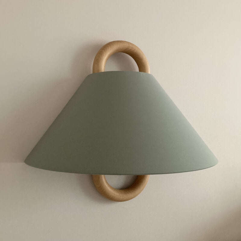 Wall Sconce Light Fixture in Solid Wood – Elegant Half-Moon Design for Cozy Ambiance 16