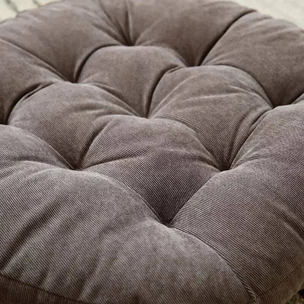 Tufted Cord Floor Cushion – 10 cm Thick, Soft Cotton and Spandex, Indoor and Outdoor Use 5