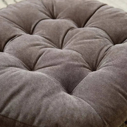 Tufted Cord Floor Cushion – 10 cm Thick, Soft Cotton and Spandex, Indoor and Outdoor Use 5