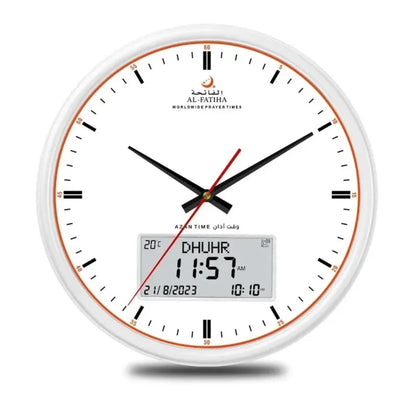 SalahView - Intelligente Azan Wanduhr mit Gebetswarnungen & Qibla